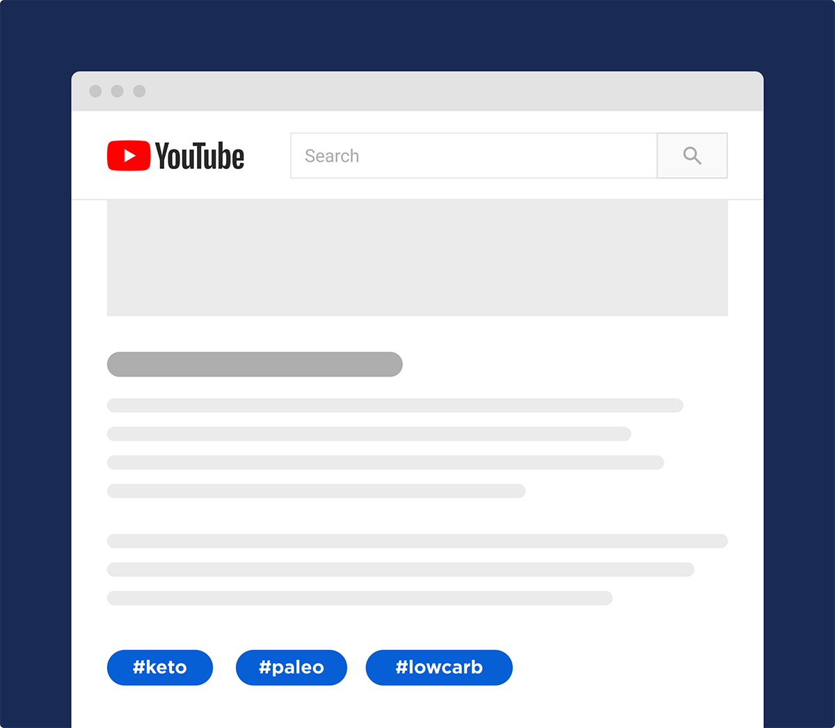 YouTube изменил поиск по хештегам